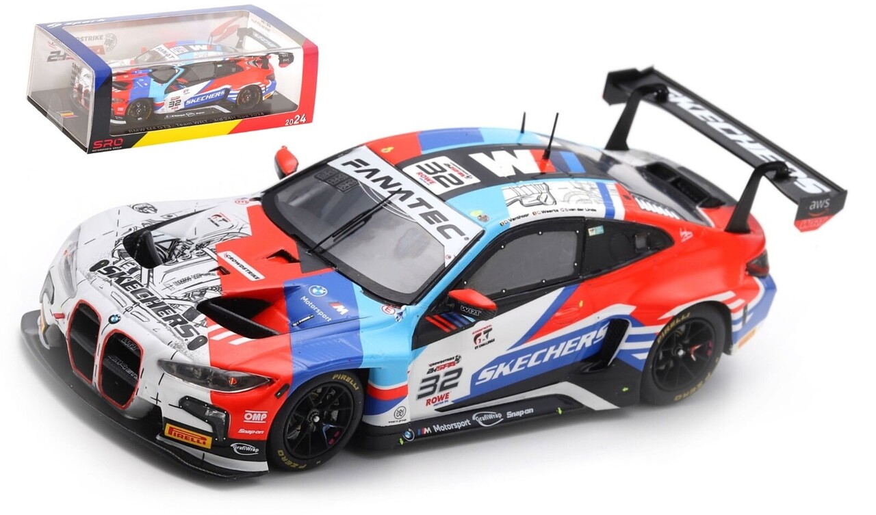 BMW BMW M4 GT3 #32 3rd 24H Spa 2024 - 1:43 - Spark BMW BMW M4 GT3 #32 3rd 24H Spa 2024 - 1:43 - Spark