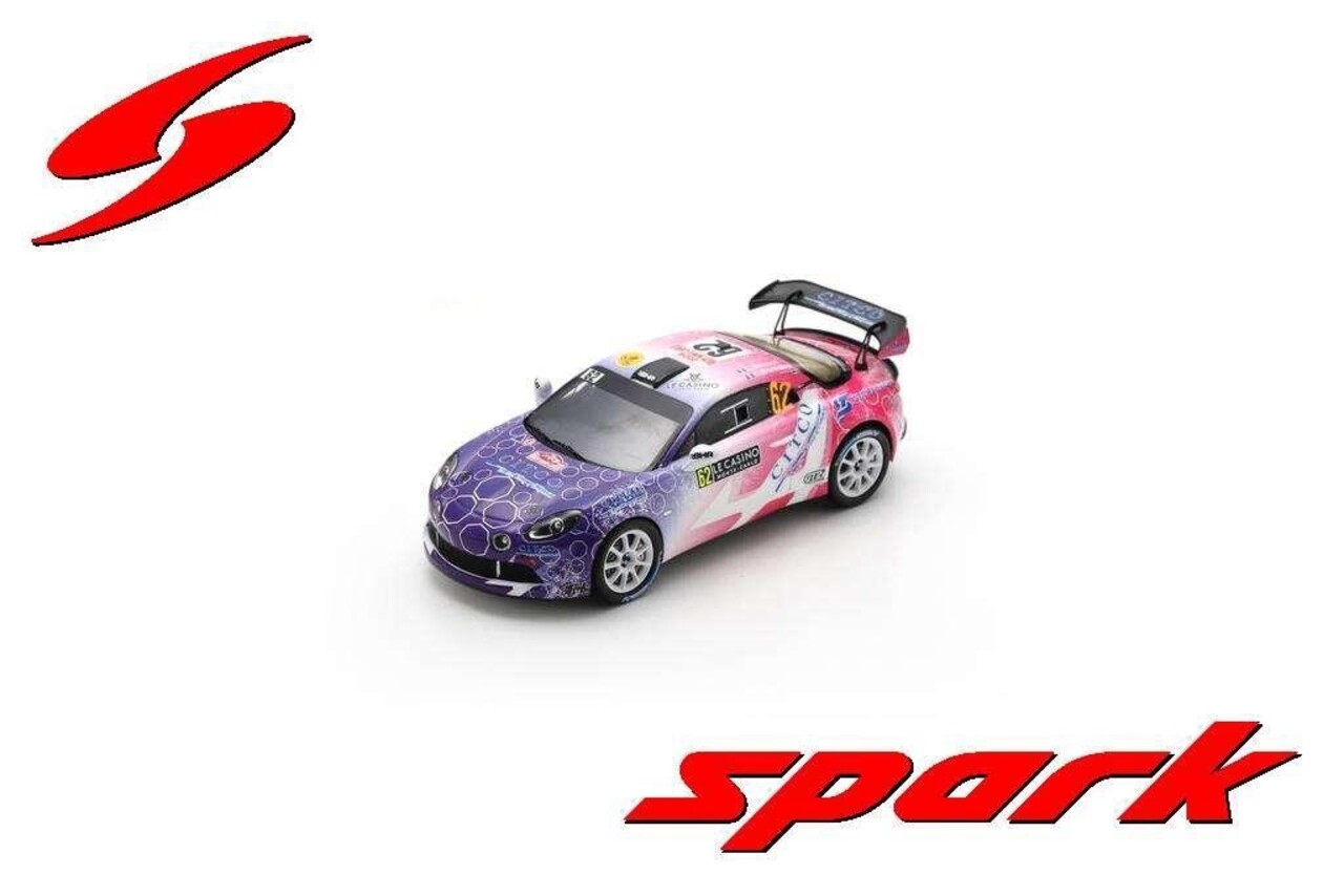 Alpine Alpine A110 #62 3rd RGT Rally Monte Carlo 2024  - 1:43 - Spark Alpine Alpine A110 #62 3rd RGT Rally Monte Carlo 2024  - 1:43 - Spark