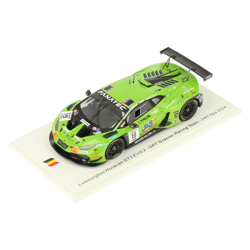 Lamborghini Lamborghini Huracán GT3 #19 24H Spa 2024 - 1:43 - Spark Lamborghini Lamborghini Huracán GT3 #19 24H Spa 2024 - 1:43 - Spark