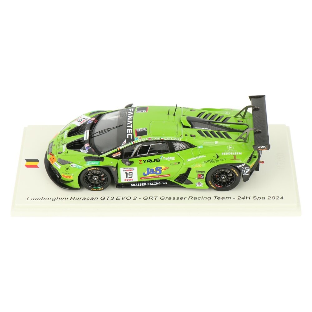 Lamborghini Lamborghini Huracán GT3 #19 24H Spa 2024 - 1:43 - Spark Lamborghini Lamborghini Huracán GT3 #19 24H Spa 2024 - 1:43 - Spark