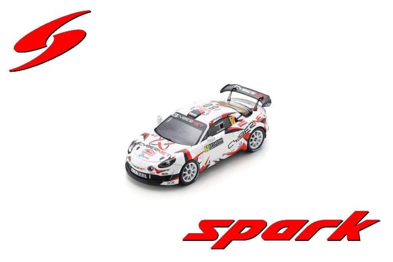 Alpine Alpine A110 #60 4th Rally Monte Carlo 2024  - 1:43 - Spark Alpine Alpine A110 #60 4th Rally Monte Carlo 2024  - 1:43 - Spark