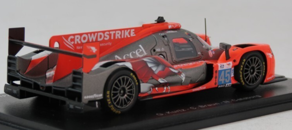 Oreca Oreca 07 Gibson #45 Crowdstrike Racing 24H Le Mans 2024 - 1:43 - Spark Oreca Oreca 07 Gibson #45 Crowdstrike Racing 24H Le Mans 2024 - 1:43 - Spark