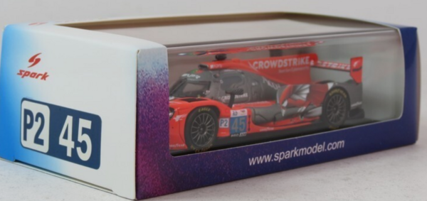 Oreca Oreca 07 Gibson #45 Crowdstrike Racing 24H Le Mans 2024 - 1:43 - Spark Oreca Oreca 07 Gibson #45 Crowdstrike Racing 24H Le Mans 2024 - 1:43 - Spark
