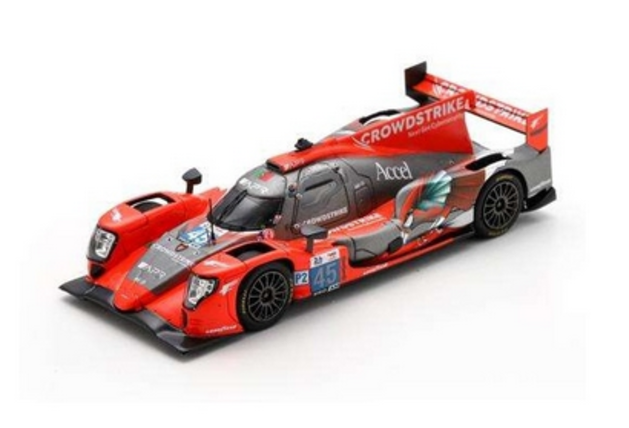 Oreca Oreca 07 Gibson #45 Crowdstrike Racing 24H Le Mans 2024 - 1:43 - Spark Oreca Oreca 07 Gibson #45 Crowdstrike Racing 24H Le Mans 2024 - 1:43 - Spark