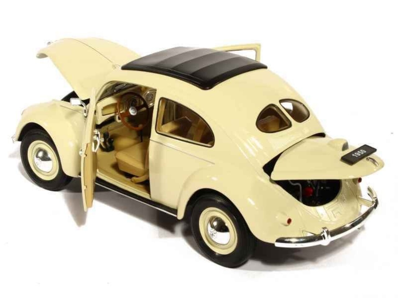Volkswagen Volkswagen Classic Beetle 1950 - 1:18 - Welly Volkswagen Volkswagen Classic Beetle 1950 - 1:18 - Welly