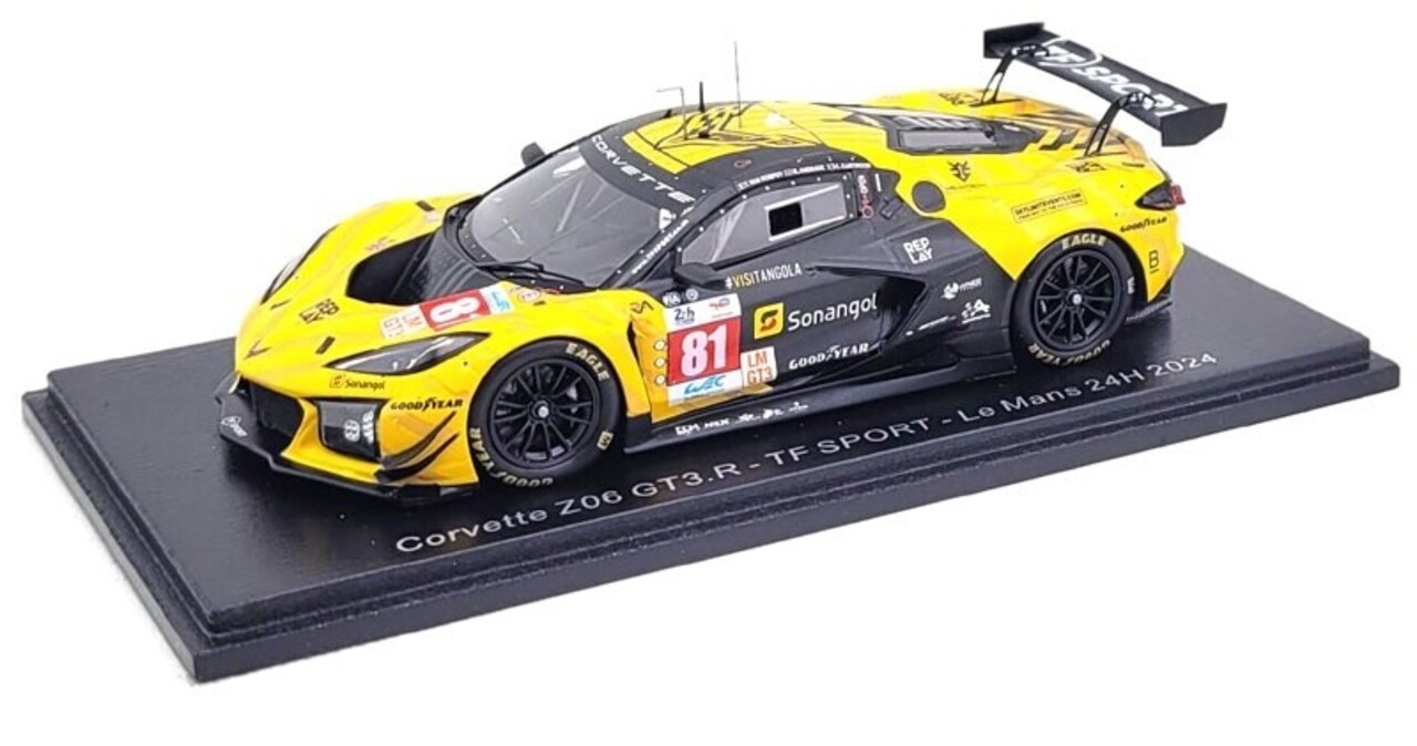 Chevrolet Chevrolet Corvette Z06 R #81 TF Sport 24H Le Mans 2024 - 1:43 - Spark Chevrolet Chevrolet Corvette Z06 R #81 TF Sport 24H Le Mans 2024 - 1:43 - Spark