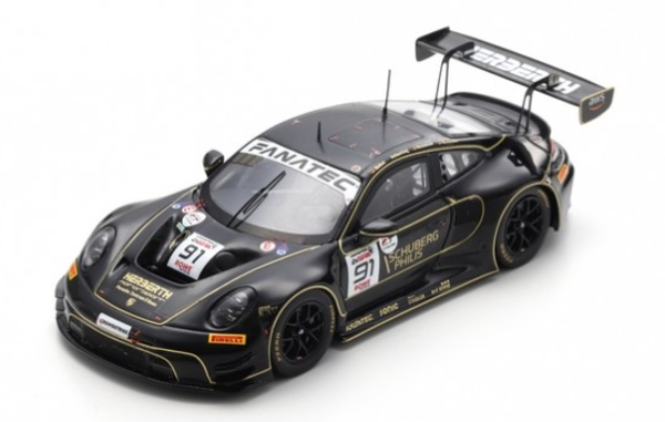 Porsche Porsche 911 GT3 R #91 Herberth Motorsport 24H Spa 2024 - 1:43 - Spark Porsche Porsche 911 GT3 R #91 Herberth Motorsport 24H Spa 2024 - 1:43 - Spark