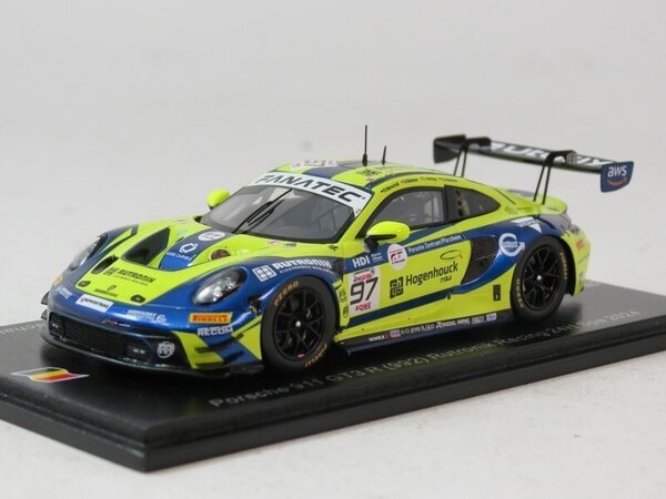 Porsche Porsche 911 GT3 R #97 Rutronik Racing 24H Spa 2024 - 1:43  - Spark Porsche Porsche 911 GT3 R #97 Rutronik Racing 24H Spa 2024 - 1:43  - Spark