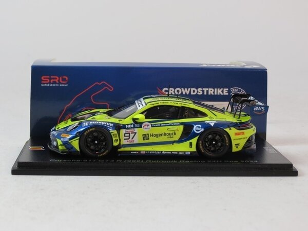Porsche Porsche 911 GT3 R #97 Rutronik Racing 24H Spa 2024 - 1:43  - Spark Porsche Porsche 911 GT3 R #97 Rutronik Racing 24H Spa 2024 - 1:43  - Spark