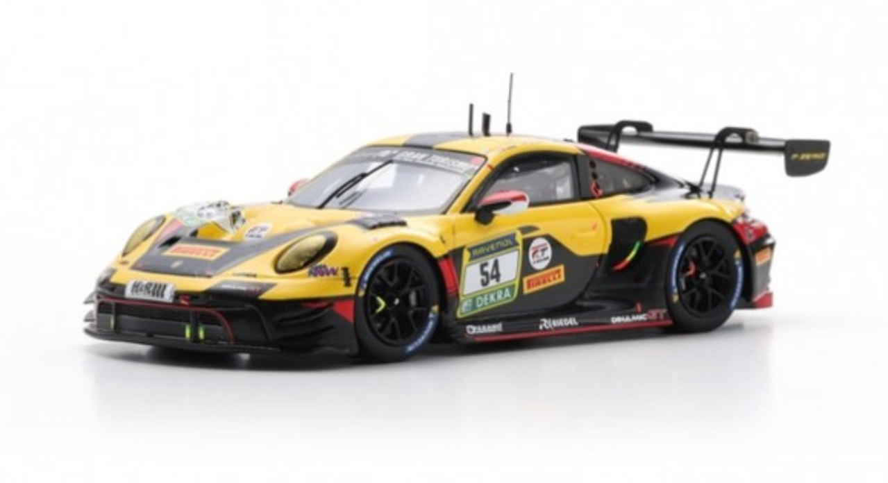 Porsche Porsche 911 GT3 R #54 Dinamic GT 24H Nürburgring 2024 - 1:43  - Spark Porsche Porsche 911 GT3 R #54 Dinamic GT 24H Nürburgring 2024 - 1:43  - Spark