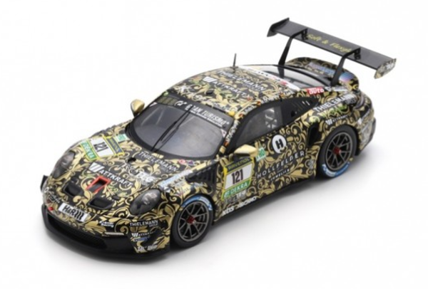 Porsche Porsche 911 GT3 R #121 3rd Cup 2 Class 24H Nürburgring 2024 - 1:43  - Spark