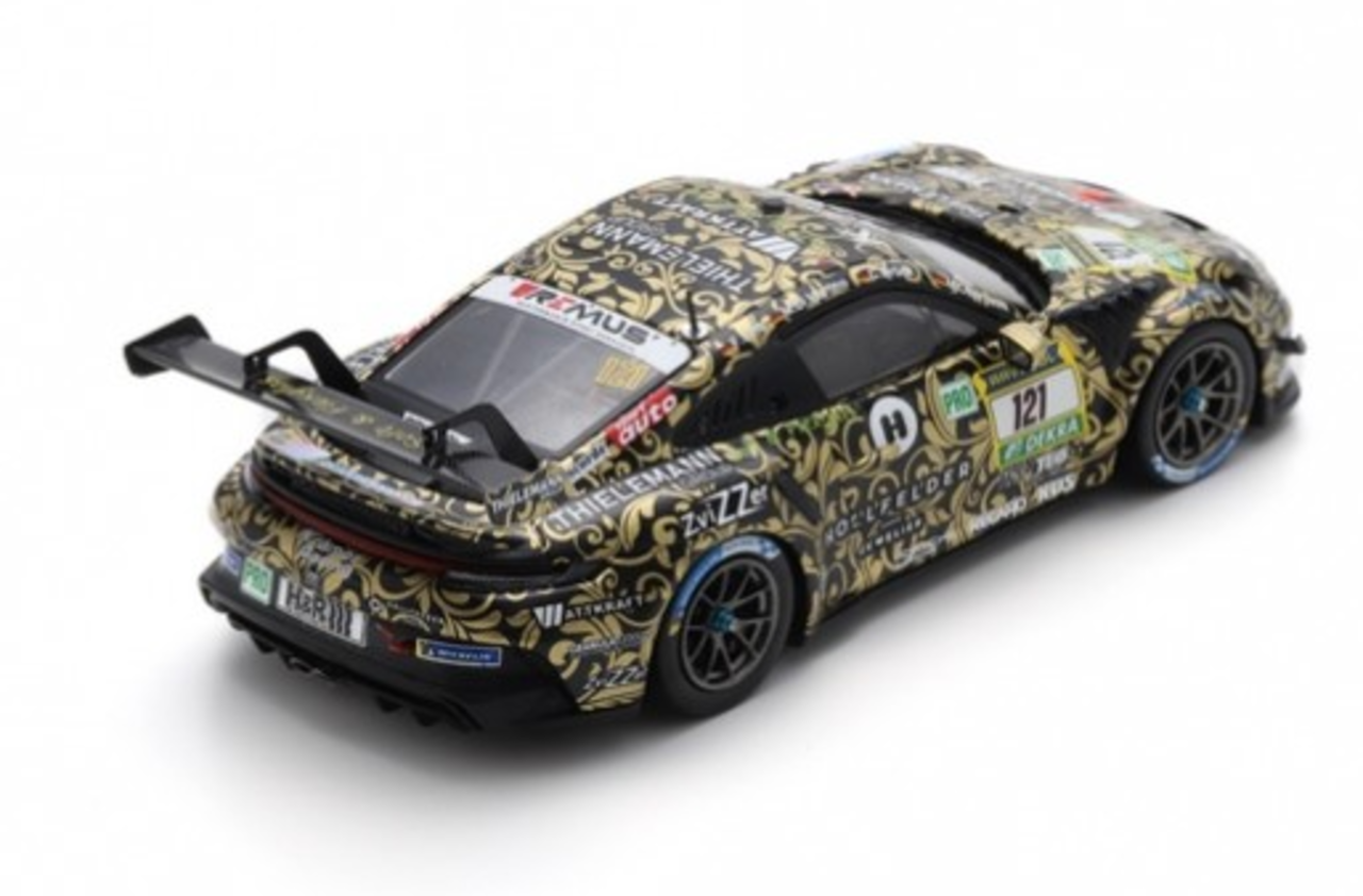 Porsche Porsche 911 GT3 R #121 3rd Cup 2 Class 24H Nürburgring 2024 - 1:43  - Spark