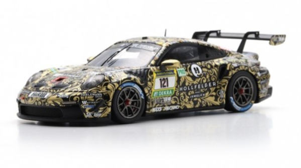 Porsche Porsche 911 GT3 R #121 3rd Cup 2 Class 24H Nürburgring 2024 - 1:43  - Spark