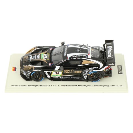 Aston Martin Aston Martin Vantage AMR GT3 EVO#34 Walkenhorst Motorsport 24H Nürburgring 2024 - 1:43 - Spark