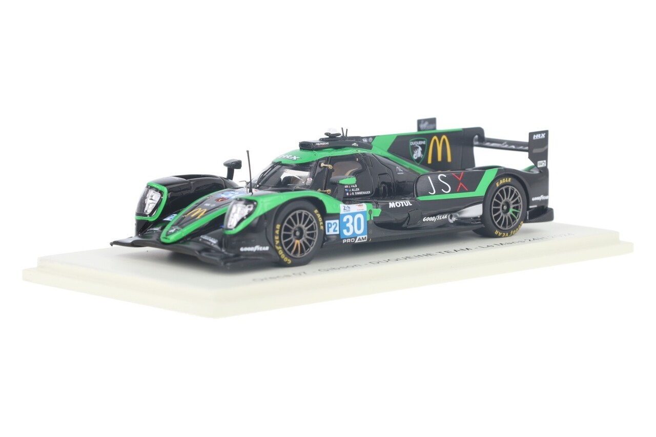 Oreca Oreca 07 Gibson #30 Duqueine Team 24H Le Mans 2024 - 1:43 - Spark Oreca Oreca 07 Gibson #30 Duqueine Team 24H Le Mans 2024 - 1:43 - Spark