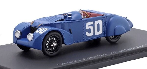 Chenard & Walcker Chenard & Walcker Tank #50 10th 24H Le Mans 1925 - 1:43 - Spark Chenard & Walcker Chenard & Walcker Tank #50 10th 24H Le Mans 1925 - 1:43 - Spark