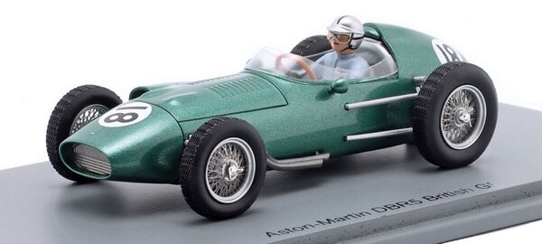 Formule 1 Aston Martin DBR5 #18 British GP 1960 - 1:43 - Spark Formule 1 Aston Martin DBR5 #18 British GP 1960 - 1:43 - Spark