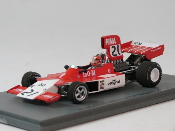 Formule 1 Iso Williams FW #21 Team Marlboro GP Belgium 1974 - 1:43 - Spark