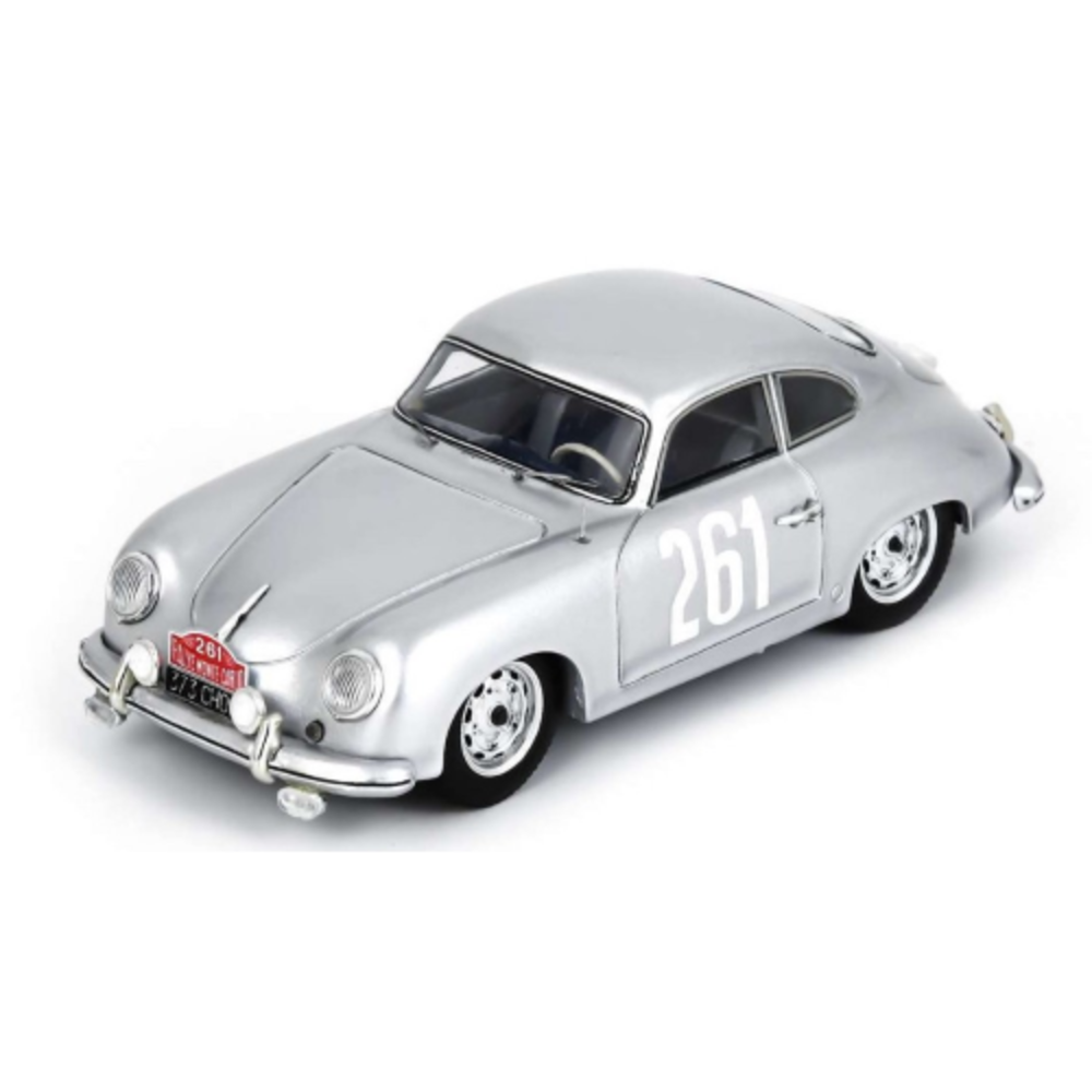 Porsche Porsche 356 1500 #261 Rally Monte Carlo 1955 - 1:43  - Spark Porsche Porsche 356 1500 #261 Rally Monte Carlo 1955 - 1:43  - Spark