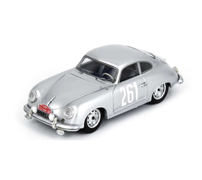 Porsche Porsche 356 1500 #261 Rally Monte Carlo 1955 - 1:43  - Spark Porsche Porsche 356 1500 #261 Rally Monte Carlo 1955 - 1:43  - Spark