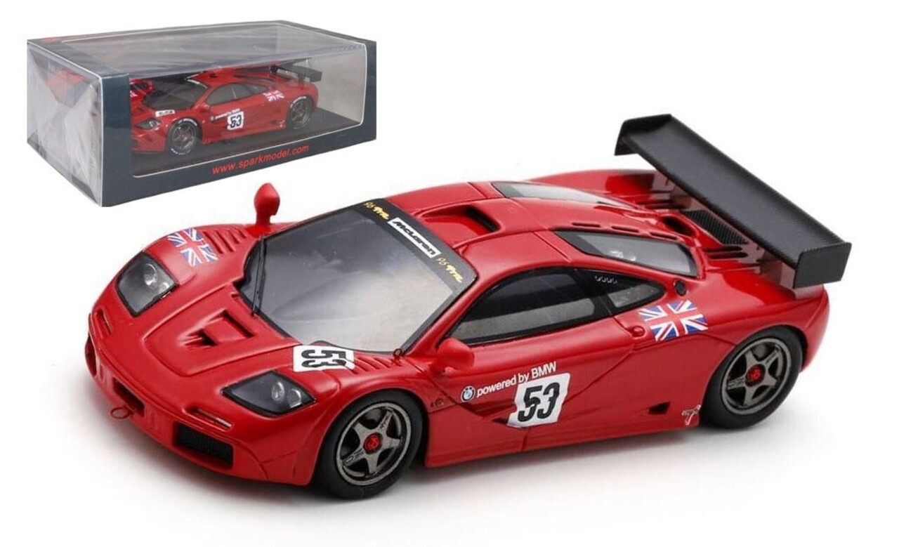 McLaren McLaren F1 GTR #53 Prequalifying 24H Le Mans 1996 - 1:43 - Spark