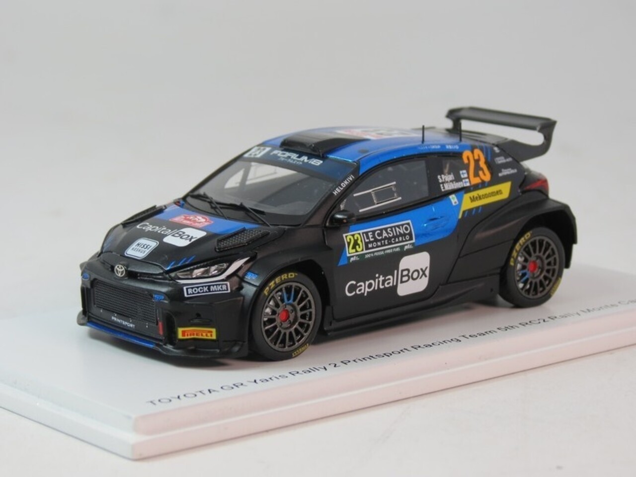Toyota Toyota Yaris #23 Printsport Racing Team 5th RC2 Rally Monte Carlo 2024 - 1:43 - Spark