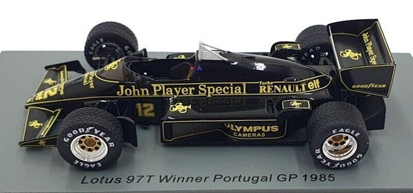 Formule 1 Lotus 97T #12 Winner GP Portugal 1985 - 1:43 - Spark Formule 1 Lotus 97T #12 Winner GP Portugal 1985 - 1:43 - Spark