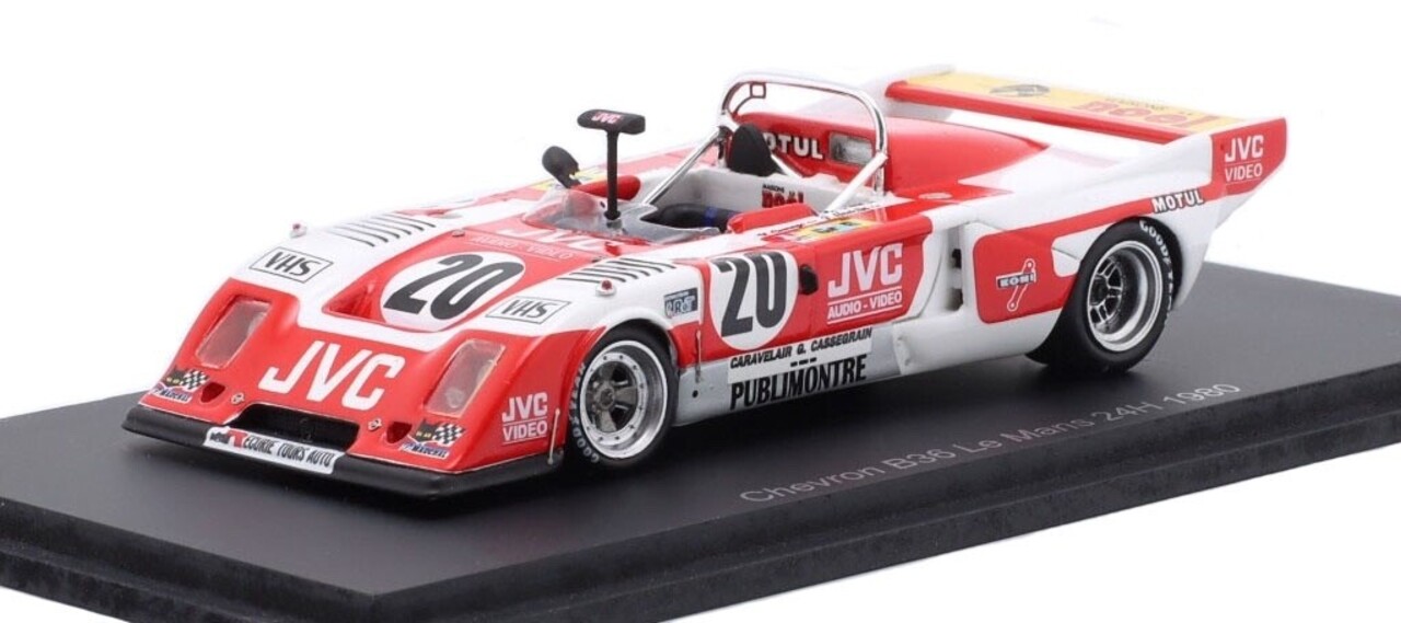 Chevron Chevron B36 #20 24H Le Mans 1980 - 1:43 - Spark Chevron Chevron B36 #20 24H Le Mans 1980 - 1:43 - Spark