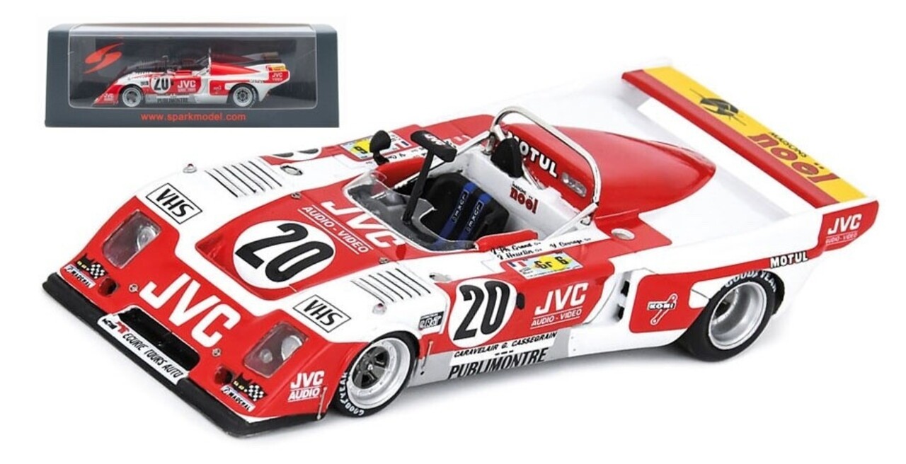Chevron Chevron B36 #20 24H Le Mans 1980 - 1:43 - Spark Chevron Chevron B36 #20 24H Le Mans 1980 - 1:43 - Spark
