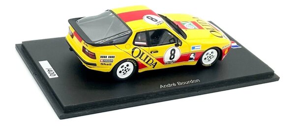 Porsche Porsche 944 Turbo Cup #8 French Champion 1988  - 1:43  - Spark Porsche Porsche 944 Turbo Cup #8 French Champion 1988  - 1:43  - Spark