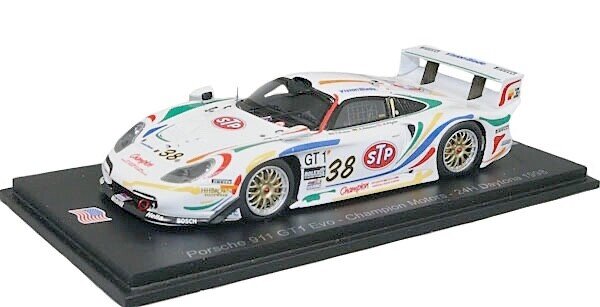 Porsche Porsche 911 GTi Evo #38 Champion Motors 24H Daytona 1998  - 1:43  - Spark Porsche Porsche 911 GTi Evo #38 Champion Motors 24H Daytona 1998  - 1:43  - Spark