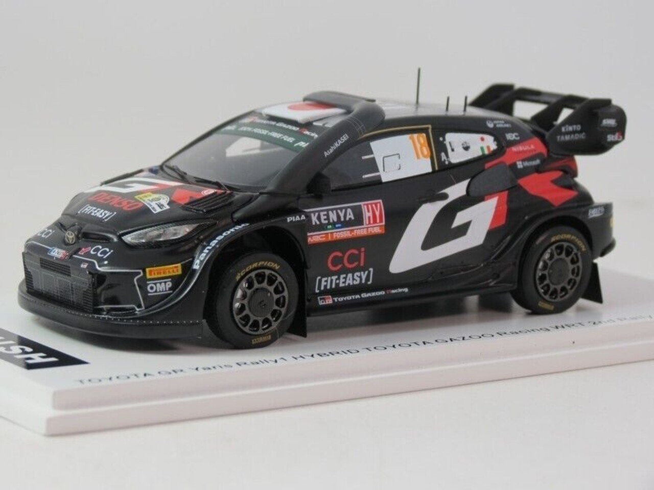 Toyota Toyota Yaris Rally 1 Hybrid  #69 Winner Safari Rally 2024  - 1:43 - Spark