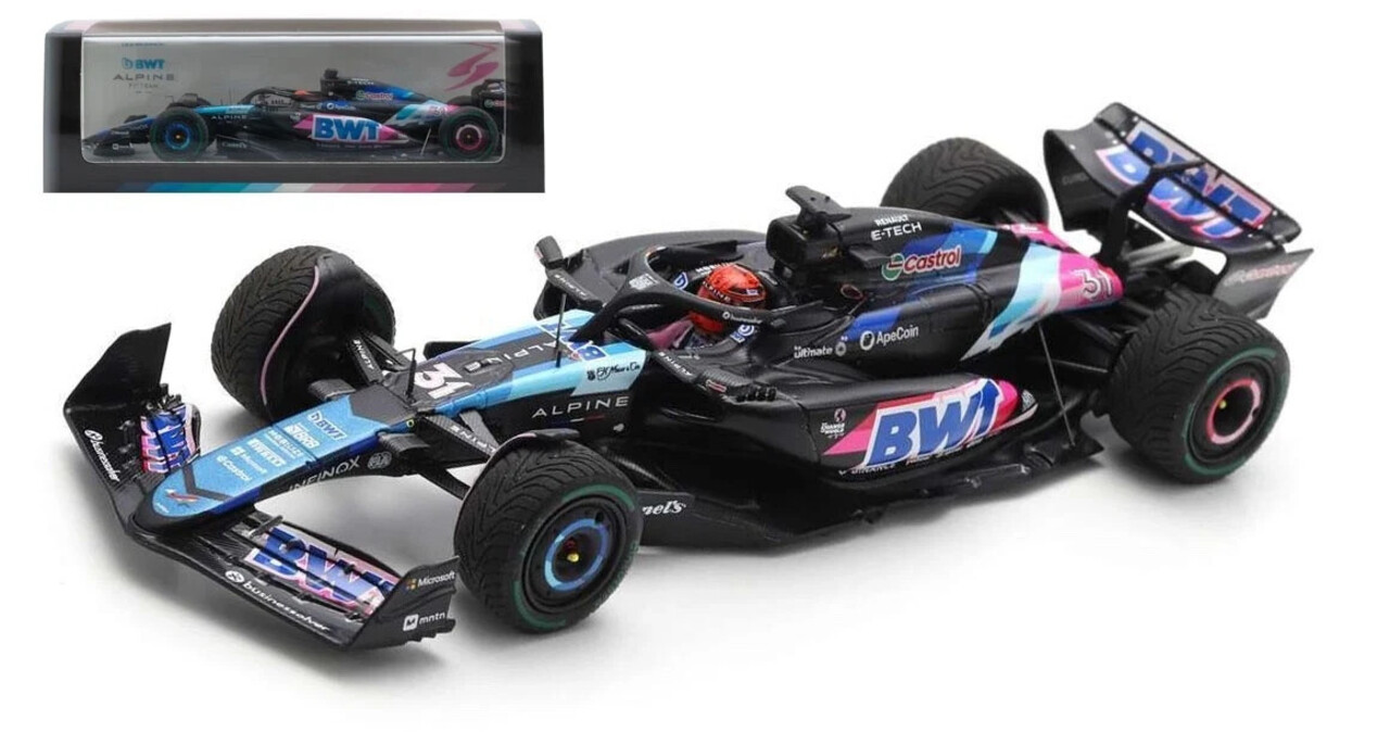 Formule 1 Alpine A524 #31 10th GP Canada 2024 (E.Ocon) - 1:43 - Spark
