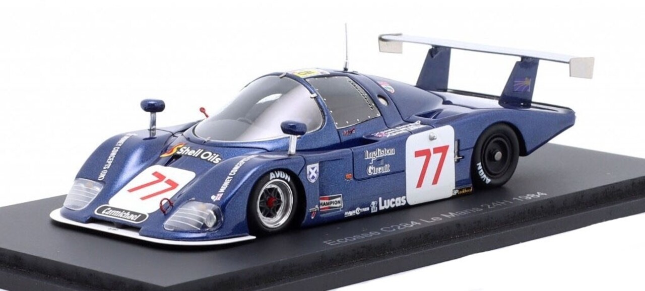 Ecosse Ecosse (Cosworth) C284 #77 24H Le Mans 1984 - 1:43 - Spark Ecosse Ecosse (Cosworth) C284 #77 24H Le Mans 1984 - 1:43 - Spark