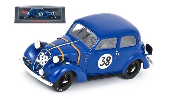 Simca Simca 8 1.1L #38 24H Le Mans 1939 - 1:43 - Spark