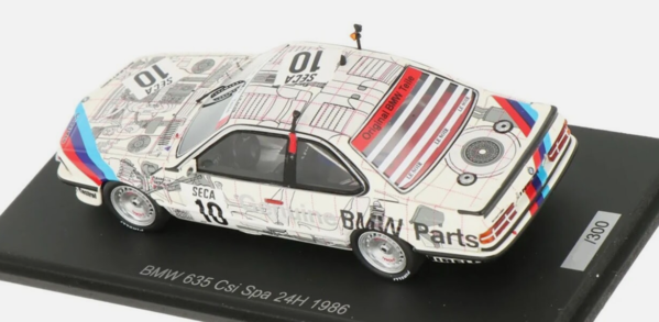 BMW BMW 635 Csi #10 24H Spa 1986 - 1:43 - Spark