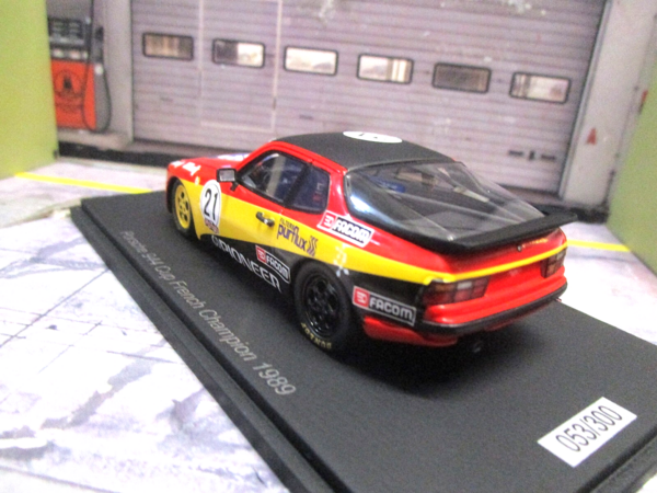 Porsche Porsche 944 Cup #21 France Champion Season 1989  - 1:43  - Spark Porsche Porsche 944 Cup #21 France Champion Season 1989  - 1:43  - Spark