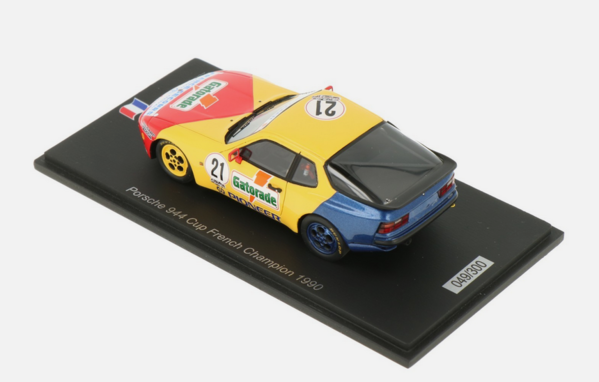 Porsche Porsche 944 Cup #21 France Champion Season 1990  - 1:43  - Spark Porsche Porsche 944 Cup #21 France Champion Season 1990  - 1:43  - Spark