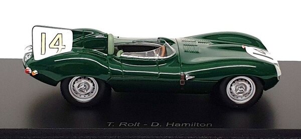 Jaguar Jaguar D Type #14 2nd 24H Le Mans 1954 - 1:43 - Spark