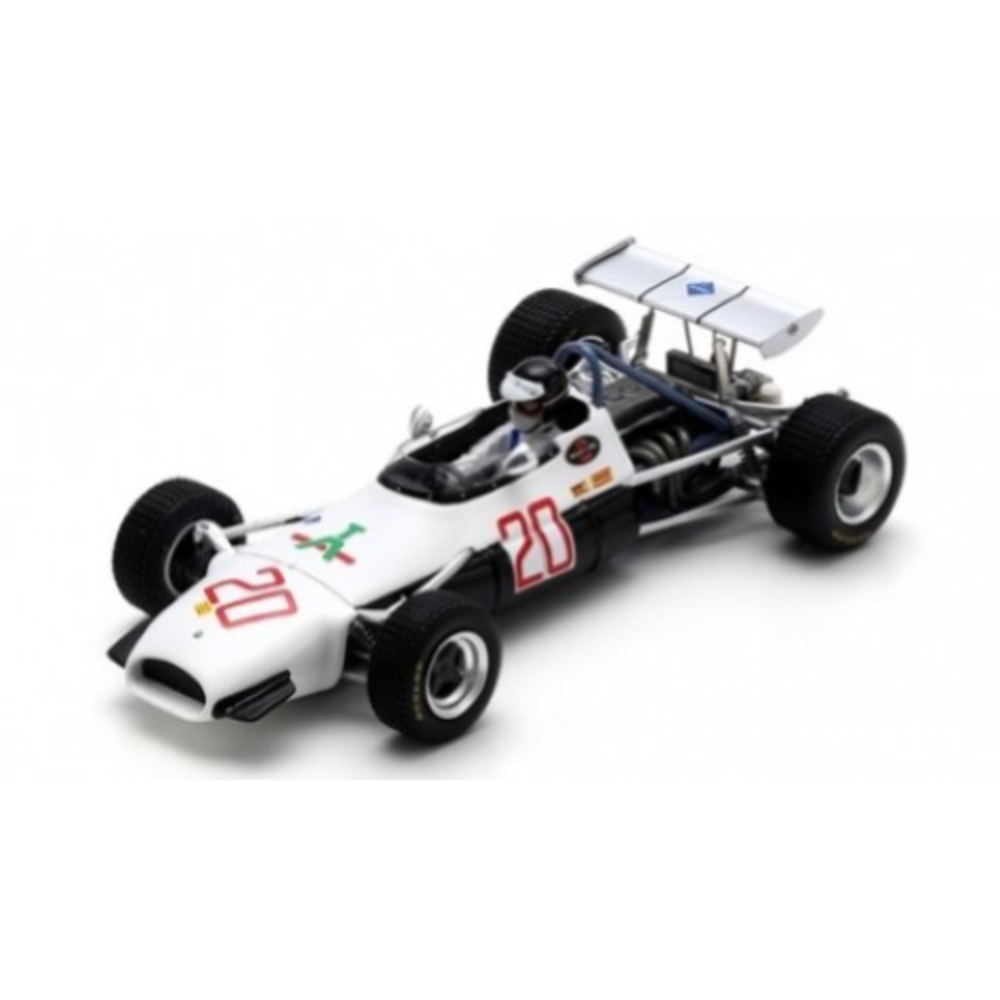 Formule 1 Brabham BT30 #20 GP Germany 1969 - 1:43 - Spark Formule 1 Brabham BT30 #20 GP Germany 1969 - 1:43 - Spark