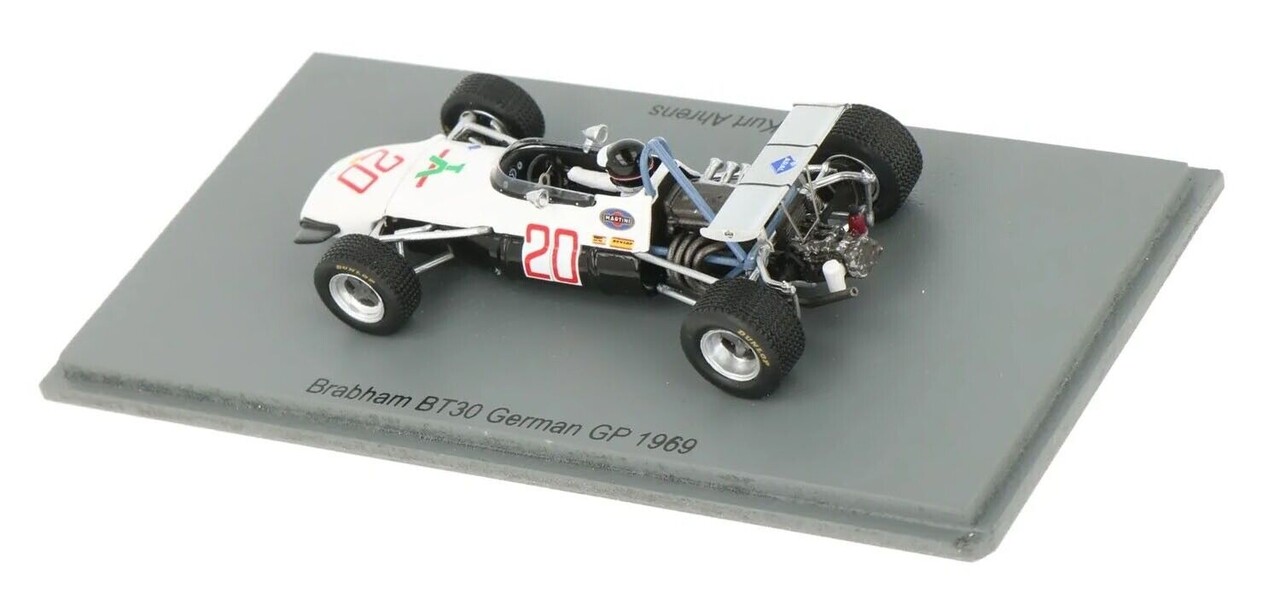 Formule 1 Brabham BT30 #20 GP Germany 1969 - 1:43 - Spark Formule 1 Brabham BT30 #20 GP Germany 1969 - 1:43 - Spark