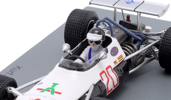 Formule 1 Brabham BT30 #20 GP Germany 1969 - 1:43 - Spark Formule 1 Brabham BT30 #20 GP Germany 1969 - 1:43 - Spark