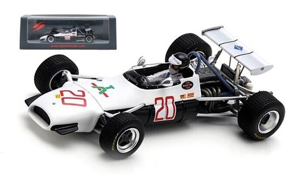 Formule 1 Brabham BT30 #20 GP Germany 1969 - 1:43 - Spark Formule 1 Brabham BT30 #20 GP Germany 1969 - 1:43 - Spark