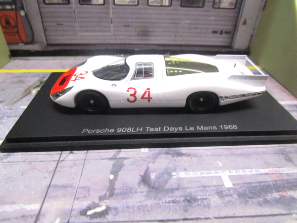 Porsche Porsche 908LH #34 Test Days Le Mans 1968   - 1:43  - Spark Porsche Porsche 908LH #34 Test Days Le Mans 1968   - 1:43  - Spark