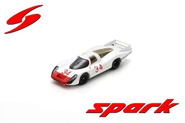 Porsche Porsche 908LH #34 Test Days Le Mans 1968   - 1:43  - Spark Porsche Porsche 908LH #34 Test Days Le Mans 1968   - 1:43  - Spark