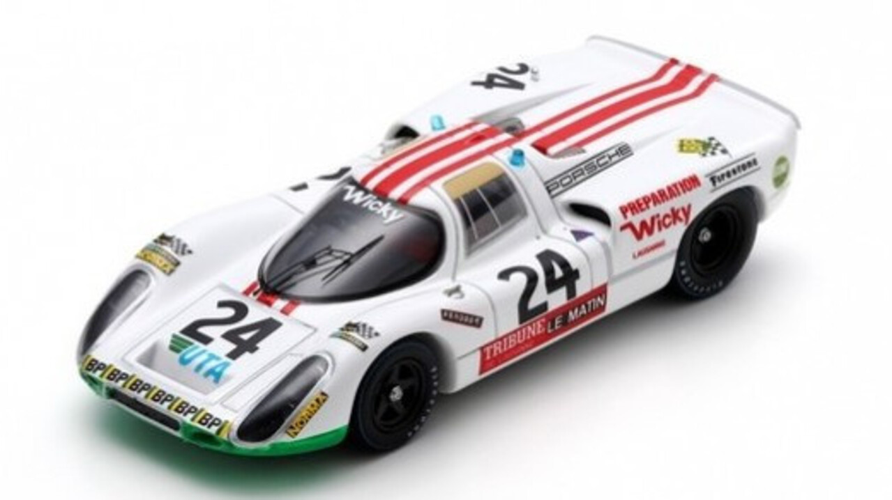 Porsche Porsche 907A #24 18th 24H Le Mans 1972   - 1:43  - Spark Porsche Porsche 907A #24 18th 24H Le Mans 1972   - 1:43  - Spark