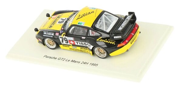 Porsche Porsche 911/933 GT2 #79 Stadler Motorsport 24H Le Mans 1995  - 1:43  - Spark Porsche Porsche 911/933 GT2 #79 Stadler Motorsport 24H Le Mans 1995  - 1:43  - Spark