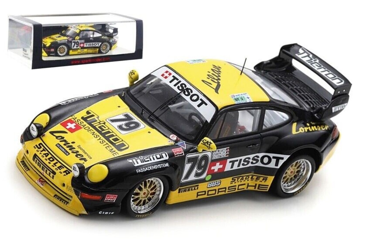 Porsche Porsche 911/933 GT2 #79 Stadler Motorsport 24H Le Mans 1995  - 1:43  - Spark Porsche Porsche 911/933 GT2 #79 Stadler Motorsport 24H Le Mans 1995  - 1:43  - Spark