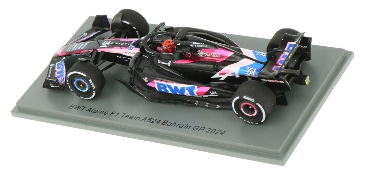 Formule 1 Alpine A524 Team BWT Alpine #31 GP Bahrain 2024 - 1:43 - Spark