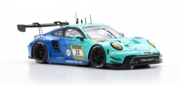 Porsche Porsche 911 GT3 R #33 Falken 6th 24H Nürburgring 2024 - 1:43 - Spark Porsche Porsche 911 GT3 R #33 Falken 6th 24H Nürburgring 2024 - 1:43 - Spark